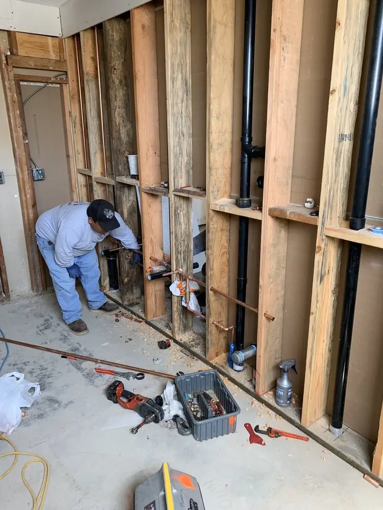 Commercial rough-in plumbing for Gas Line Repair in Forest Court